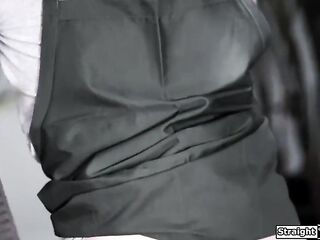 Lily Larimars bf cheated on her for being also uptight.The tiny breasts teen will prove this babe can be freaky and sucks him behind the counter of the cafe