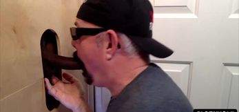 Chubby Guy's Glory Hole Enthusiasm