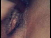 Redbone bbw solo SESSION fucking herself until she creams and squirts