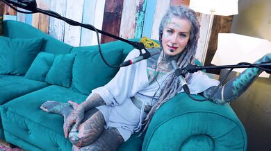 Anuskatzz tattoo model ASMR U - uncomfortable podcast talking