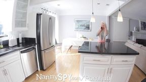 Step dad bangs blonde webcam girl in a hardcore scene