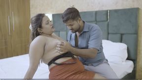 Seeing the lone sister-in-law &mdash;  the brother-in-law pressed and fucked &mdash;  the sister-in-law became happy &mdash;  stranger &mdash;  brother-in-law
