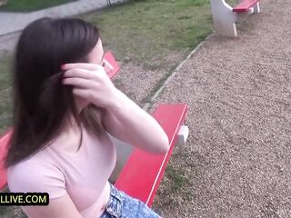 Excited Teen's Anal Opening Gaped & Drilled! Neighbors take Turns Pounding her Butt until this babe Cums - Part 1