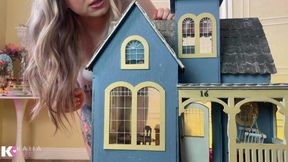 Goddess in Shrunkenland: Unaware Giantess Vore Destruction