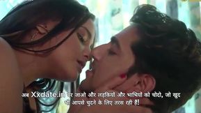 Indian beauty surrenders to passionate ecstasy with sultry heat