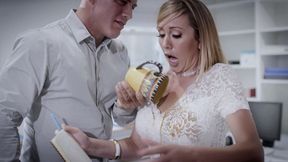 ”Oops! Did I just spill my drink on you?”