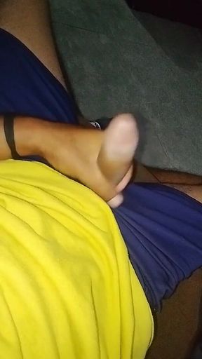 I Put Myself in Relaxing Mode on My Couch