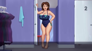 Fucking Debbie In The Shower - Summertime Saga Latest Version Sex Scenes Part 3 [18+]