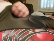 Ejaculation dans mon cycliste Spiderman