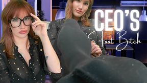 The CEO's Foot Bitch