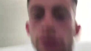 Stud from turkey masturbates in the dark - amateur homemade video