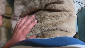 Romantic Fucking and Cum Play on a Fur-coat Linner 268