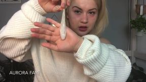 Ariana Faye used Condom cum play