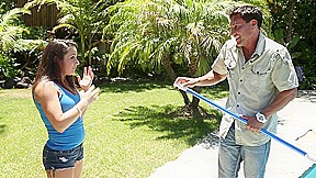 Charity Bangs loves pool boys?, Scene #01
