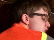 REALITY DUDES - Axel Kane Bends Will Braun Over A Work Bench And Starts Pounding His Hot Ass