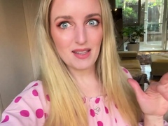 Girls Out West - Sexy blonde toys her ass and rubs her cunt