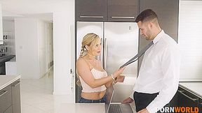 Cheating Hubby Dan Damage Cheated On His Wife With Slutty Housekeeper