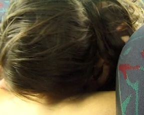 Amateur slut gives her boy amazing blowjob in car