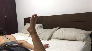 My maid has sex for the first time with a girl