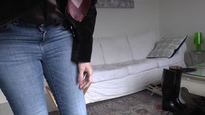 Boot Change and Smelling Black Socks POV, Lady Victoria Valente