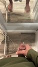 cumming in front of the mirror like a weirdo