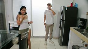 I Leave My Friend Alone with My Stepbrother and They End up Getting Fucked in My Room - Porn in Spanish