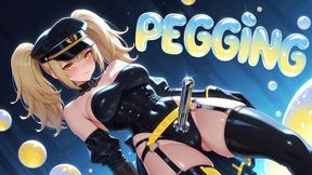 PEGGING - Bent Over Bed Edge, Cool Lube and Thick Strap-On Sinking Deep With Prostate Angles, Relentless Strokes and Cock Stroking Until Hands-Free Cum (Erotic Audio)
