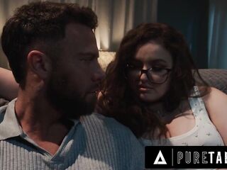 PURE TABOO Stupid Leana Lovings Lures Concupiscent BF Into Coarse Roleplay To Expose Darksome Name List Secret