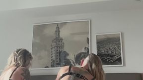 CUCKOLD JOI: Sit and watch us taking a monster BBC