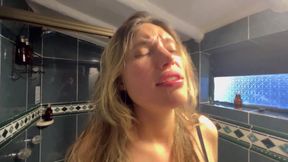 I have sexual encounters with my boss in the hotel bathroom twice, she is a lesbian