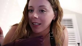 Reading Erotica While Being Fucked By A Monster Cock, featuring  Nadia Foxx