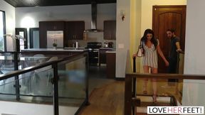 Silvia Saige's Alluring Foot Fantasy with Logan Pierce: A Sensual Encounter