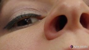 Nose Sniff and Flare Nostrils - Kylie Jacobsx - MP4 1080p HD