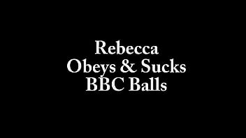 Rebecca Sucks Her Master&#039_s Cock