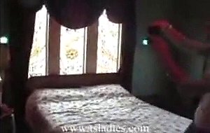 Shameless tranny poses