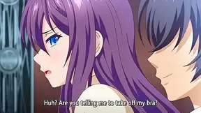 Bitch Teacher 4 ep3 - Busty hentai teacher rough doggy fucked by dildo