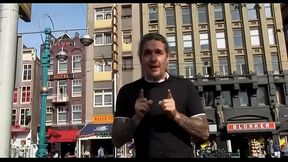 Hawt dude takes a travel and visites the amsterdam prostitutes