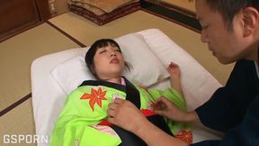 Deep Penetrations and Hot Creampie Fucking Sexy Japanese MILF with Kimono