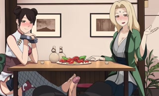Naruto - Kunoichi Trainer - Part 7 - TenTen And Tsunade Footjob By LoveSkySanX