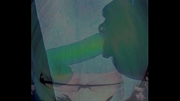 Sexy Sissy Slut Kandi Smoking &amp_ Sloppy Sucking