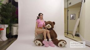 bts - milk-tank brunette aviana violet begs to get fucked by bryan gozzling!