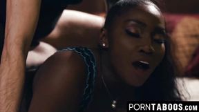 PornTaboos com - Secret&#x1F92B; Interracial Encounter with Customer for Sweet Osa Lovely