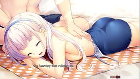 Watashi ga Suki nara &quot_Suki&quot_ tte Itte! / Common Route Ecchi Scene 10 Ver. 1 (Ayame Himekami) (English)