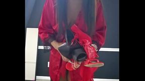 GRWM - Date Night Dress And Shoes Edition