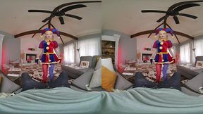 Emma Rosie plays the Joker in VR, gets obsessed with a huge penis