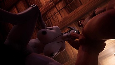 Spreading Draenei Pussy - Warcraft Parody