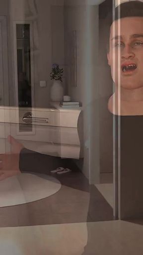 Girlfriend #4 Lucrezia Gave Kevin a Blowjob