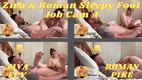Ziva Roman Sleepy Foot Job Cam A 4K