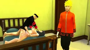 Hinatas Secret Fantasy Unfolds as Naruto Surprises Her for Wild Anal Fun