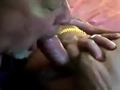 Amateur Bear Daddy Sucks Small Cock